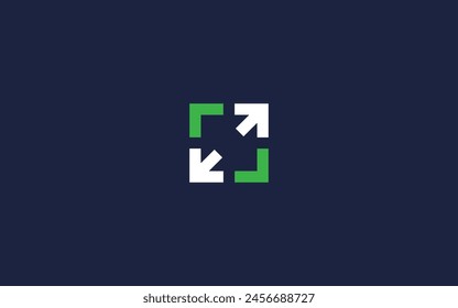 square arrow logo icon design vector design template inspiration