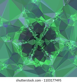 Square background with abstract mosaic pattern.  Copy space. Vector clip art.