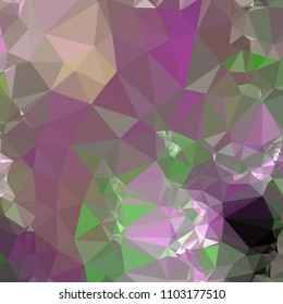 Square background with abstract mosaic pattern.  Copy space. Vector clip art.