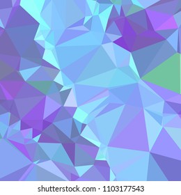 Square background with abstract mosaic pattern.  Copy space. Vector clip art.