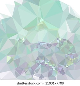 Square background with abstract mosaic pattern.  Copy space. Vector clip art.
