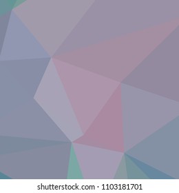 Square background with abstract mosaic pattern.  Copy space. Vector clip art.