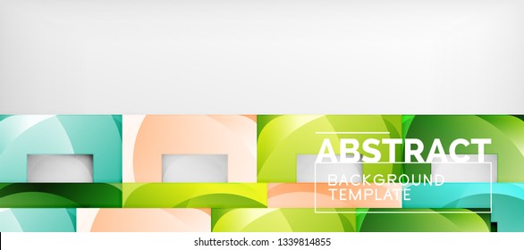 Fondo cuadrado, cuadrados abstractos sobre plantilla gris, empresarial o tecno. Ilustración del vector