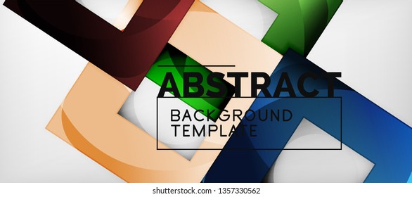 Fondo cuadrado, cuadrados abstractos sobre plantilla gris, empresarial o tecno. Ilustración del vector
