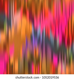Square background. Abstract vector illustration of colorful background with blurred light lines. Curved lines. 
