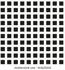 Square background. Black and white geometric pattern. 