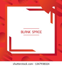 square background with circle design