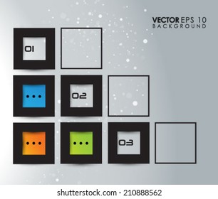 Square Background Design Eps 10