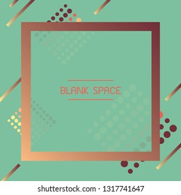 square background with gradient design