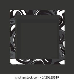 square background with marble design