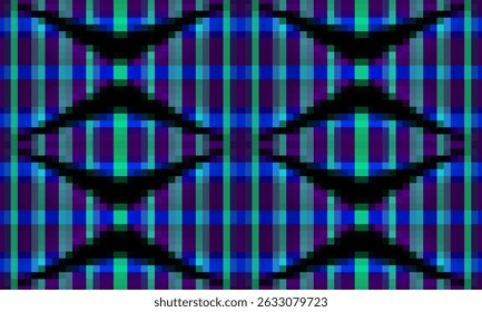 Vierkante achtergrond patroon, pixel patroon abstracte vector