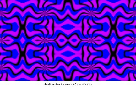 Vierkante achtergrond patroon, pixel patroon abstracte vector