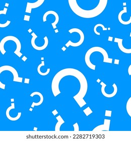 Square background with question mark illustration.