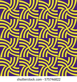 square background with seamless geometric pattern. modern ornament. vector illustration. for decor, print, wallpaper, cover