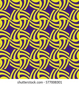 square background with seamless geometric pattern. modern ornament. vector illustration. for decor, print, wallpaper, cover