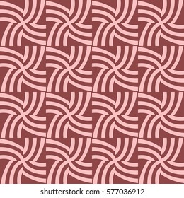 square background with seamless geometric pattern. modern ornament. vector illustration. for decor, print, wallpaper, cover