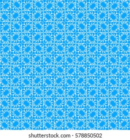 square background with seamless geometric pattern. vector illustration. for decor, fabric, print, wallpaper