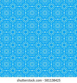 square background with seamless geometric pattern. vector illustration. for decor, fabric, print, wallpaper