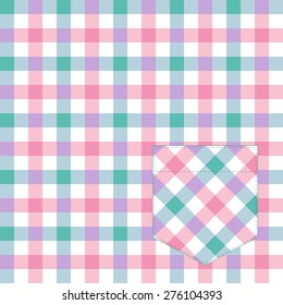 Square background. Vector