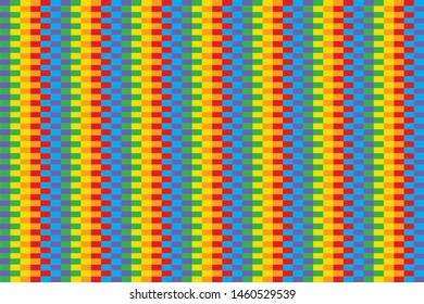 
Square background vector art in rainbow colors