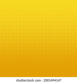 Square background in yellow colors. Vectral design from circles of different diameters for the formation of bright, summer cards, banners, posters, etc.