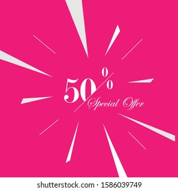 Square Banner ads Template Design for Web or Social Media 