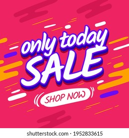 Square banner sale design. Pink vector discount poster. Poster shopping promotional vector web banner template on pink background.Season sale discount web banner.