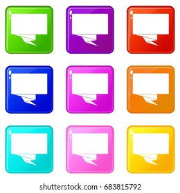 Square banner set 9