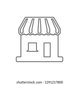 Square Bbold icon. Element of cyber security for mobile concept and web apps icon. Thin line icon for website design and development, app development