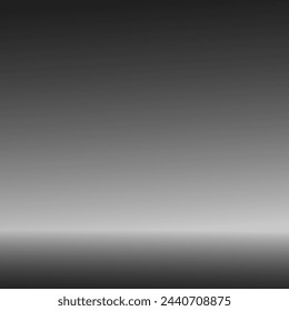 Square black backdrop with blank space for product show .