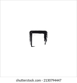 Square black hand drawn lines vector square hand drawn sketch shapes vector