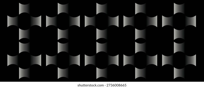 Fondo abstracto cuadrado a cuadros en blanco y negro con gris 