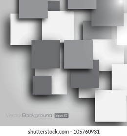 Square blank background - Vector Design Concept