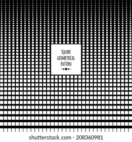 Square blend geometrical pattern