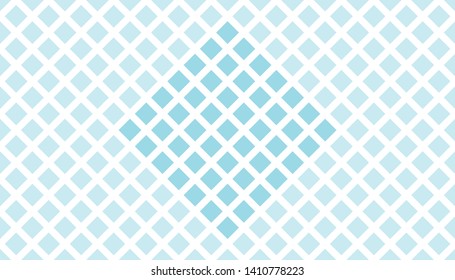 Square blue color pattern background