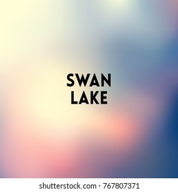 square blurred background - sky water sea colors