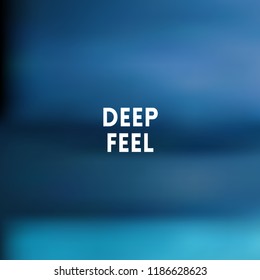 square blurred background - sunset colors With love quote - deep feel