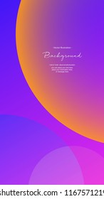 Square blurred purple background - Mobile wallpaper vector