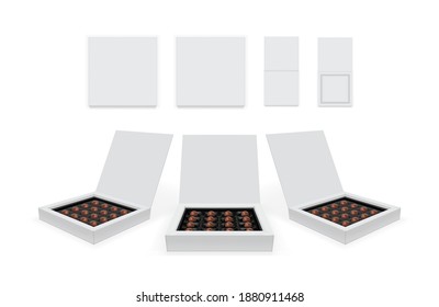Download Chocolate Box Mockup High Res Stock Images Shutterstock
