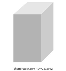 Square Box Icon Vector Illustration