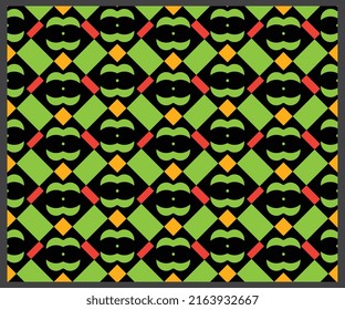 Square box multi-colored repetition shaps can be used in the background and any printing work