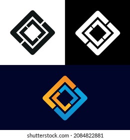 Square Box Office Connect Abstract Logo