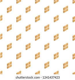 Square box pattern seamless vector repeat for any web design