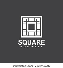 Square Business icon And Symbol Template