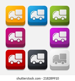 square button: car