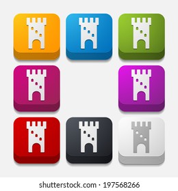 square button: fortress