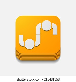 square button: handshake