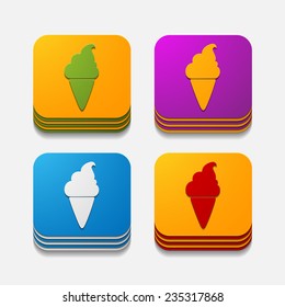 square button: ice