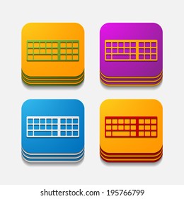 square button: keyboard