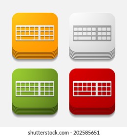 square button: keyboard